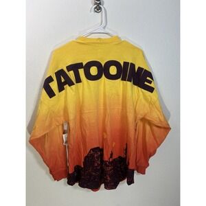 Disney Star Wars Spirit Jersey Tatooine Sunset Fade Shirt Small New With Defect